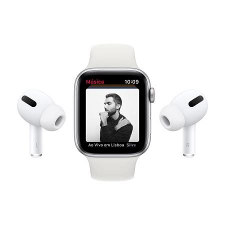 Apple Watch Nike SE 44mm GPS Caixa Prateada - Alumínio Pulseira Esportiva - Apple  Watch Series 4 - Magazine Luiza