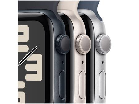 Imagem de Apple Watch SE GPS Caixa Estelar de Alumínio 40mm Pulseira Esportiva Estelar P/M