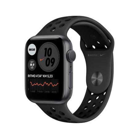 Apple Watch Nike SE 44mm GPS Caixa Prateada - Alumínio Pulseira Esportiva - Apple  Watch Series 4 - Magazine Luiza