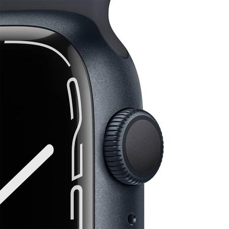 Apple Watch Nike Series 7 45mm GPS Caixa Estelar - Alumínio Pulseira  Esportiva Platina/Preta - Apple Watch Series 7 - Magazine Luiza