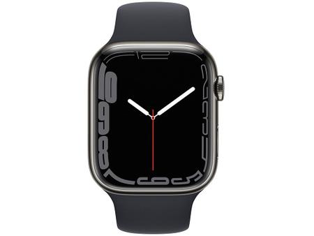 Apple Watch Series 7 GPS Alumínio 45mm Cor Unidade Preta - Compre  Celulares, MacBook, Relógio e Acessórios