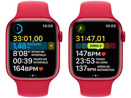 Apple Watch Series 8 45mm GPS Caixa Alumínio Meia-noite Pulseira Esportiva  - Smartwatch e Acessórios - Magazine Luiza