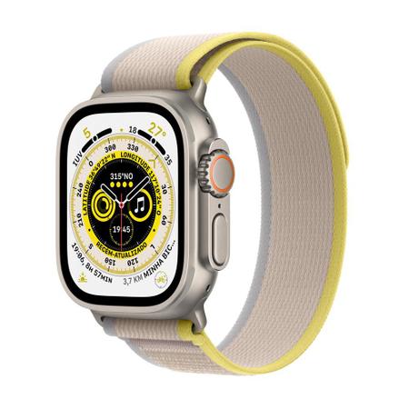 Apple Watch Ultra 49mm GPS+Cellular Caixa titânio Pulseira (One Size)  MQFK3BE Anatel