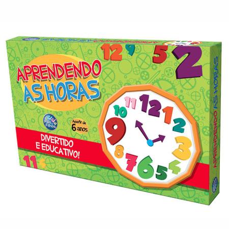 JOGO EDUCATIVO ATIVIDADE DIVERTIDA APRENDENDO AS HORAS - MEDIDAS