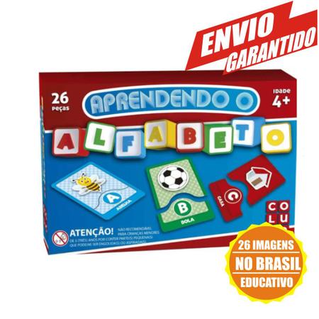 Aprendendo o alfabeto: jogo educativo