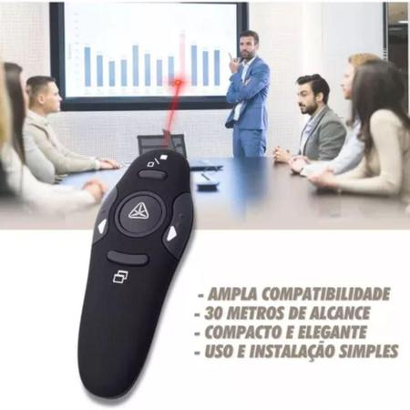 Imagem de Apresentador Caneta Laser PowerPoint Wireless