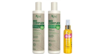 Imagem de Apse Bio Complex Shampoo e Condicionador e Glow Spray
