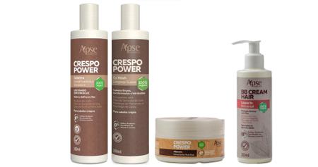 Imagem de Apse Crespo Power Co Wash E Gelatina E Máscara + Bb Cream