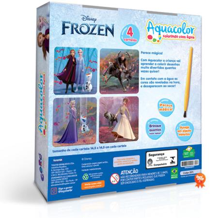 Imagem de Aquacolor Frozen Elsa Anna Colorir Com Agua Canetas Magicas