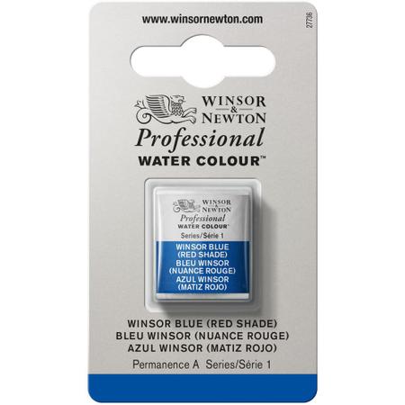 Imagem de Aquarela Pastilha Profissional Winsor 709 Winsor Blue Red Shade