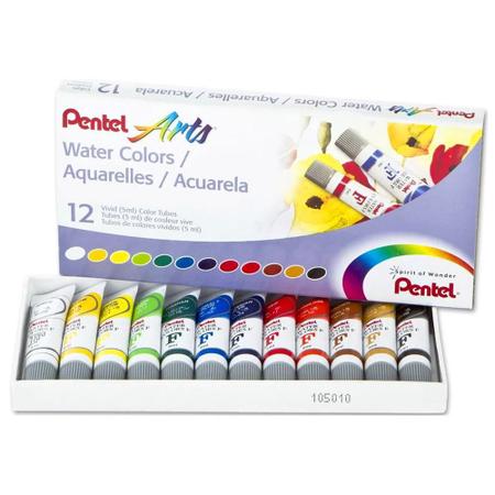 Imagem de Aquarela Wfrs-12 C/12 Cores Pentel