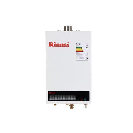 Imagem de Aquecedor a Gás Rinnai Digital REU 1002 FEH GLP 12L Exaustão Forçada Branco