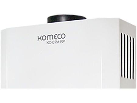 Imagem de Aquecedor de Água a Gás GN Komeco Slim - KO 07M BP 7L/min Exaustão Natural