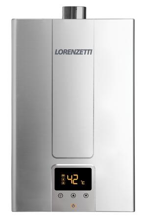 Imagem de Aquecedor de água a gás Lorenzetti LZ 1600D INOX 15 LTS GLP