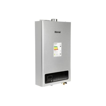Aquecedor De Água a Gás Rinnai 15 litros E15 FEH Prata - GLP (Digital) -  Aquecedor de Água e Acessórios - Magazine Luiza