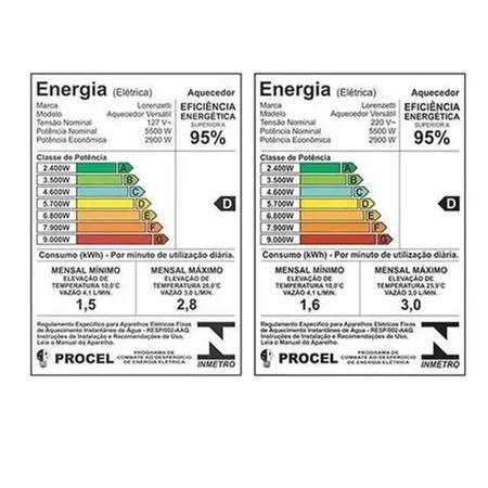 Imagem de Aquecedor de Água Elétrico Versátil - Lorenzetti