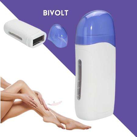 Imagem de Aquecedor Depilador De Cera Roll-on Bivolt Manual Aparelho