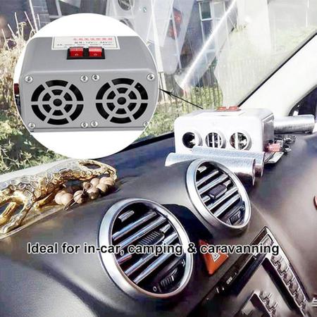 Aquecedor do ventilador do veículo do carro 12V/24V para-brisa de aquecimento do carro de inverno - Lightbek Official Store Imagem de Aquecedor do ventilador do veículo do carro 12V/24V para-brisa de aquecimento do carro de inverno