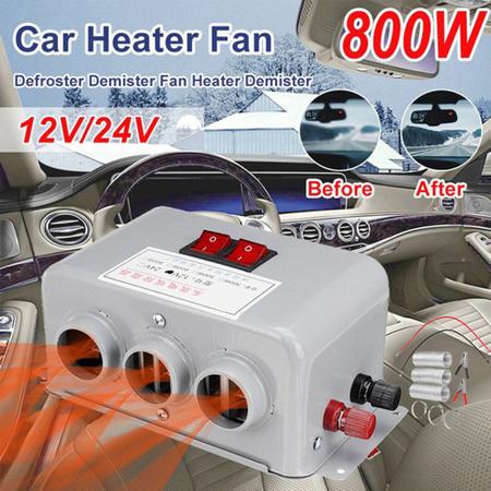 Aquecedor do ventilador do veículo do carro 12V/24V para-brisa de aquecimento do carro de inverno - Lightbek Official Store Imagem de Aquecedor do ventilador do veículo do carro 12V/24V para-brisa de aquecimento do carro de inverno