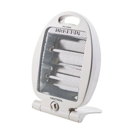 Imagem de Aquecedor Elétrico Quartzo Portátil Ventisol Branco 127V