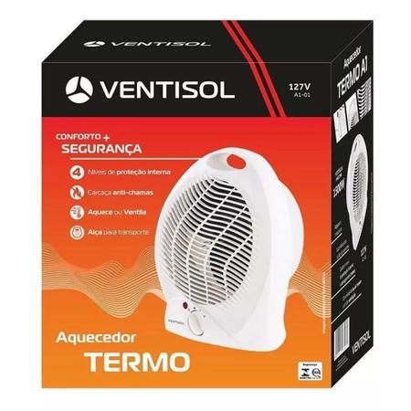 Imagem de Aquecedor eletrico ventisol thermo 1500w 127v - a1-01