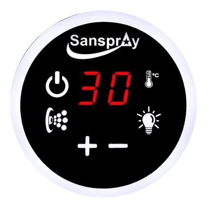 Imagem de Aquecedor Hidro Cromoterapia Sanspray 5000w/220v 4 Funcoes