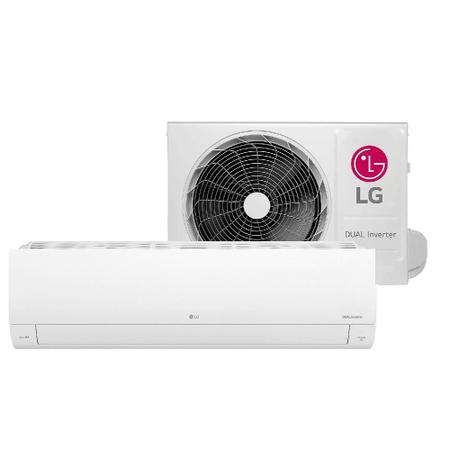 Imagem de Ar-Condicionado LG Dual Inverter Voice 9000 BTUs Quente e Frio Branco S3-W09AA31C - 220V