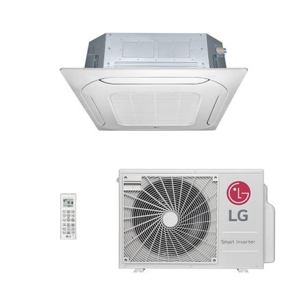 Imagem de Ar-Condicionado Split Cassete 4 Vias Inverter LG WI-FI Conect 18.000 BTUs Quente/Frio 220V Monofásico