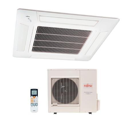 Imagem de Ar Condicionado Split Cassete Inverter Fujitsu 32000 Btus Quente/Frio 220v 1F AUBA36LCL