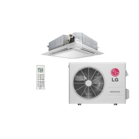 Imagem de Ar Condicionado Split Cassete LG Inverter 24000 BTUs Quente e Frio 220V  ATNW24GPLP0