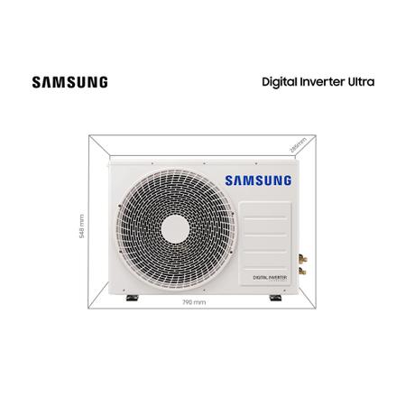 Imagem de Ar Condicionado Split Hi Wall Inverter Samsung Digital Ultra 18000 BTU/h Frio AR18TVHZDWKNAZ  220 Volts