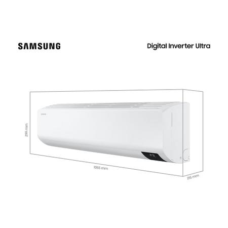 Imagem de Ar Condicionado Split Hi Wall Inverter Samsung Digital Ultra 18000 BTU/h Frio AR18TVHZDWKNAZ  220 Volts