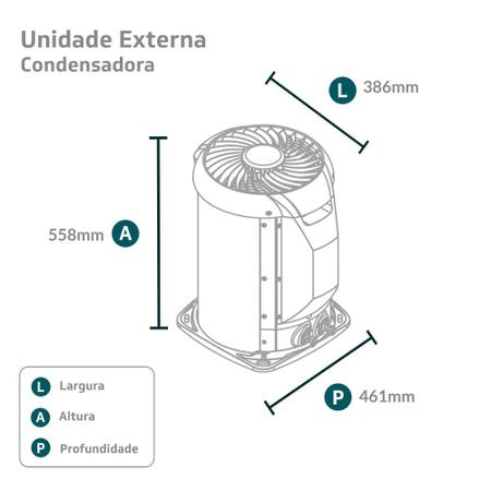 Ar Condicionado Split Inverter Springer Midea 12.000 Btus Frio