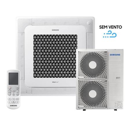 Imagem de Ar-Condicionado Split Inverter Cassete 47000 BTUs Samsung WindFree Quente e Frio AC048DN4DKG/AC048DXADKG/PC4NUFMANW 220V