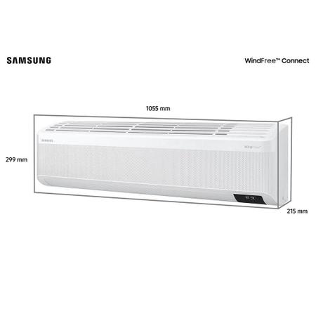 Imagem de Ar Condicionado Split Inverter Samsung WindFree Connect 22000 BTUs Frio 220V AR24BVFAAWKXAZ