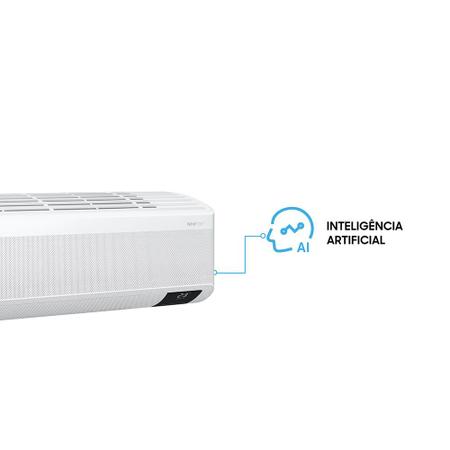 Imagem de Ar-condicionado Split Inverter Samsung WindFree Connect Sem Vento 24.000 BTUs Quente e Frio AR24BSEAAWKNAZ 220V