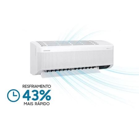 Ar condicionado fixo (1X1) SAMSUNG COMFORT 24000 BTU WF R32