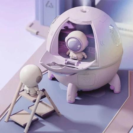 Ar Espacial: Umidificador de Ar Astronauta Cápsula Espacial para uma respiração mais suave e pura - AF Imagem de Ar Espacial: Umidificador de Ar Astronauta Cápsula Espacial para uma respiração mais suave e pura