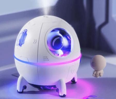 Ar Espacial: Umidificador de Ar Astronauta Cápsula Espacial para uma respiração mais suave e pura - AF Imagem de Ar Espacial: Umidificador de Ar Astronauta Cápsula Espacial para uma respiração mais suave e pura