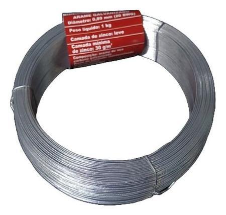 Imagem de Arame Galvanizado 14 Bwg  - 2,10mm 1kg