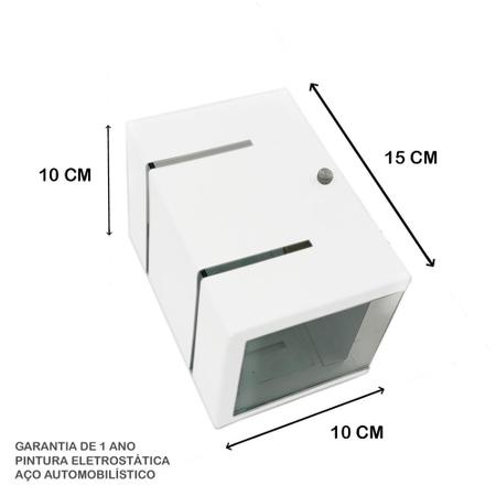 Arandela Retangular 30Cm 2 Frisos 2 Focos E27 Bivolt Externa Mf116 - Mega  Forte - MEGA FORTE ILUMINAÇÃO - Luminária de Parede / Arandela - Magazine  Luiza