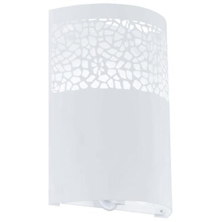 Imagem de Arandela Carmelia Branco Aço 1E27 25x18CM 91416V Newline