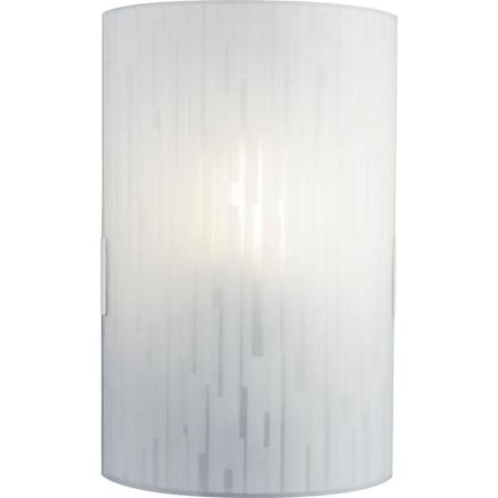 Imagem de Arandela de aço para 1 lâmpada E27 Matrix 14x22cm bivolt 60W branca Bronzearte