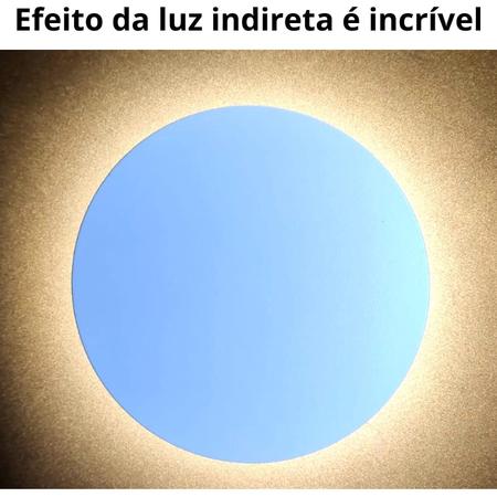 Imagem de Arandela Eclipse 12W 3000K A Prova De Agua Luz Indireta Led