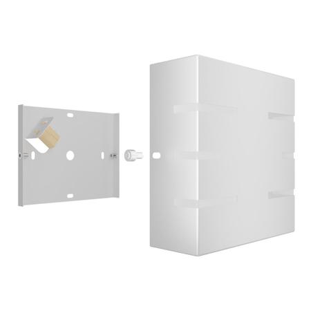 Arandela Slim 2 Frisos 2 Focos Moderna Externa + 1 Lâmpada LED G9 5W Mf103  - Mega Forte