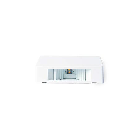 Imagem de Arandela LED Slim 6W Branca 4 Fachos Direcionáveis 3000K Quente IP65 Pix Iluminação
