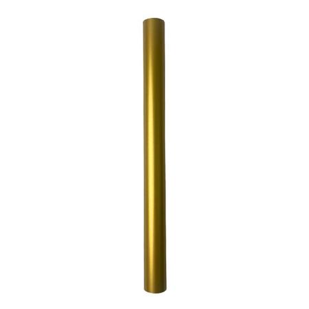 Imagem de Arandela Tubo Cilindro Alumínio Dourado 40cm  + Lâmpada LED Branco Quente