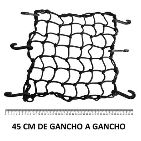 Aranha Redinha Elastica Bagageiro Bicicleta Moto Bike 45x45
