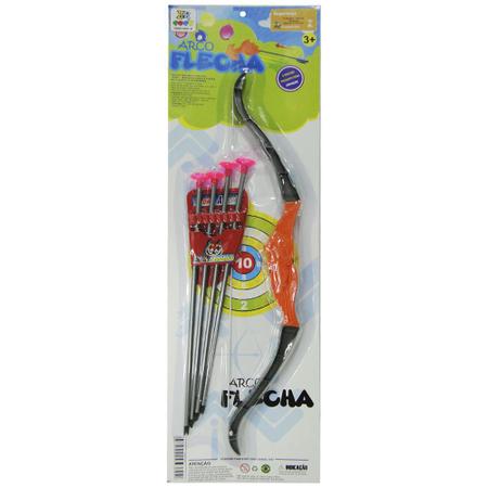 Imagem de Arco e flecha com 4 ventosas + suporte e alvo bow arrows