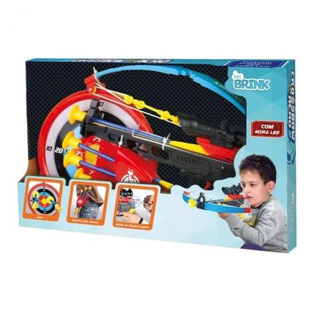 Imagem de Arco e Flecha com Infravermelho Crossbow Infantil com 4 Flechas Belfix  Bel 